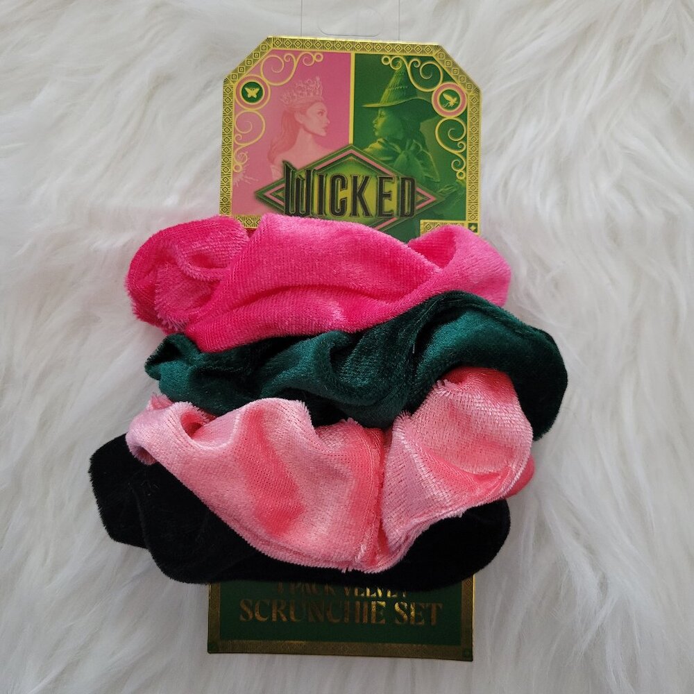 Wicked Velvet Scrunchie Set